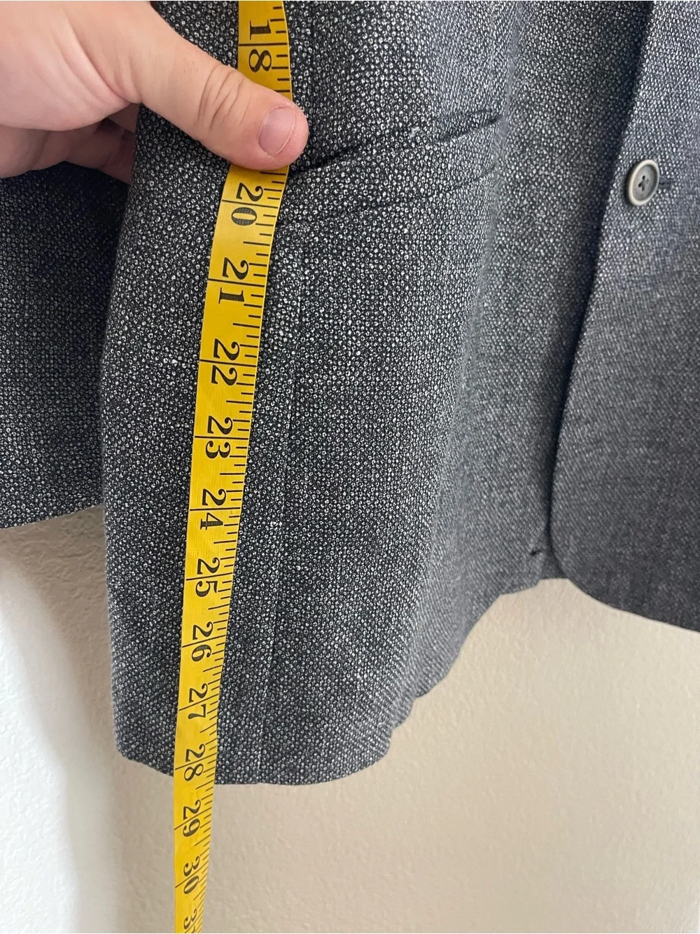 Ted Baker London Gray Sport Coat with Pink Polka-Dot Lining